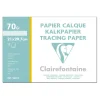 Clairefontaine Fine Arts - Pochette papier à dessin calque - 12 feuilles - A4 - 70G