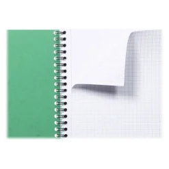 Clairefontaine Forever - Cahier à spirale A5 - 120 pages - petits carreaux (5x5 mm)