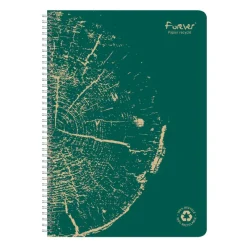 Clairefontaine Forever - Cahier à spirale A4 (21x29,7 cm) - 120 pages - petits carreaux (5x5 mm)