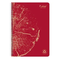 Clairefontaine Forever - Cahier à spirale A4 (21x29,7 cm) - 120 pages - petits carreaux (5x5 mm)
