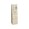 Clairefontaine Instinct - Sac cadeau pour bouteille kraft/blanc - 12,7 cm x 9 cm x 35,5 cm