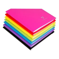 Clairefontaine Koverbook - Cahier polypro 24 x 32 cm - 96 pages - petits carreaux (5x5 mm) - disponible dans différentes couleurs
