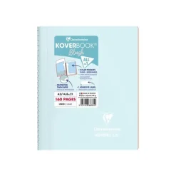Clairefontaine Koverbook Blush - Carnet de notes enveloppant en polypro - A5 - 160 pages ligné - Différents coloris disponibles