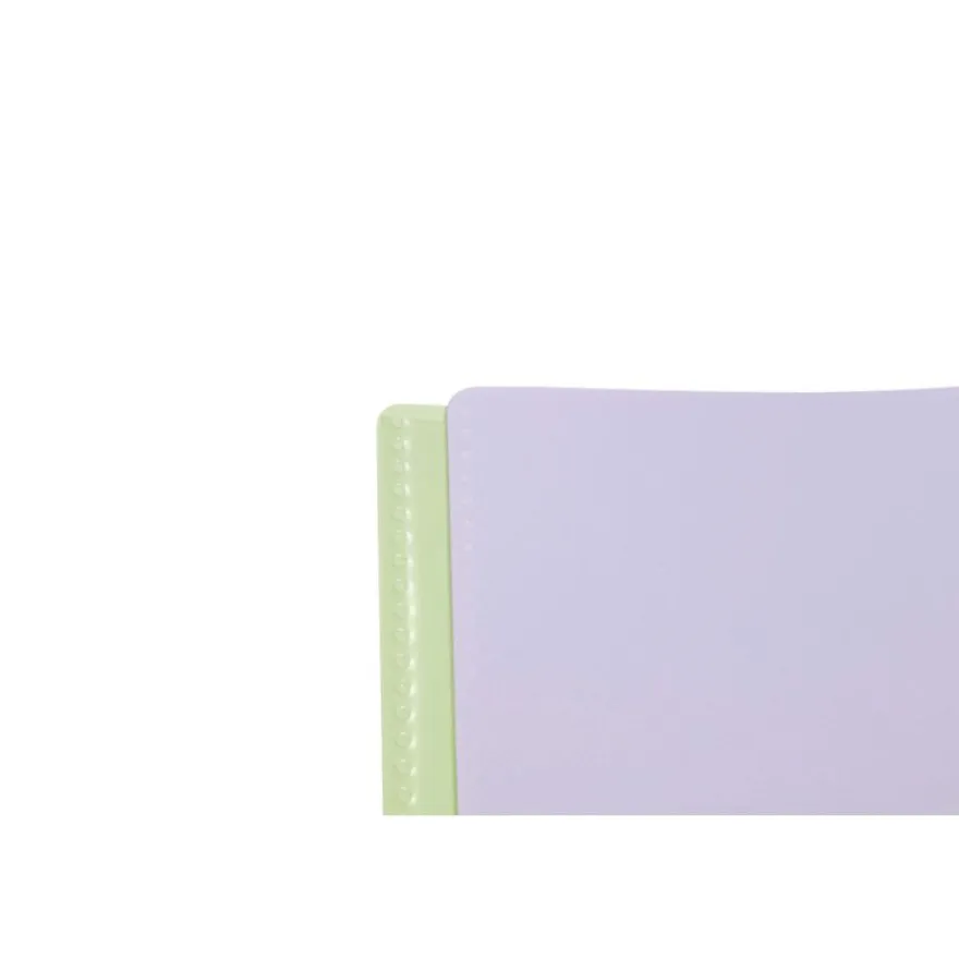 Clairefontaine Koverbook - Carnet polypro 11 x 17 cm - 96 pages - petits carreaux (5x5 mm) - disponible dans différentes couleurs pastels