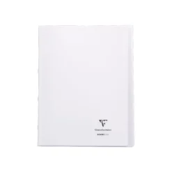 Clairefontaine Koverbook - Cahier polypro 24 x 32 cm - 96 pages - petits carreaux (5x5 mm) - transparent