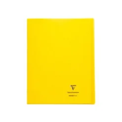 Clairefontaine Koverbook - Cahier polypro 24 x 32 cm - 48 pages - petits carreaux (5x5 mm) - disponible dans différentes couleurs
