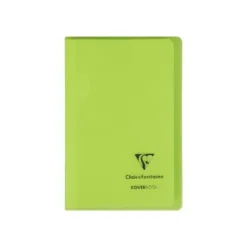 Clairefontaine Koverbook - Carnet polypro 11 x 17 cm - 96 pages - petits carreaux (5x5 mm) - disponible dans différentes couleurs