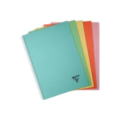 Clairefontaine Linicolor Essence - Carnet reliure intégrale - A4 - 50 feuilles / 100 pages - Seyès