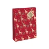 Clairefontaine Lovely Home Large - Sac cadeau rouge - 26,5 cm x 14 cm x 33 cm