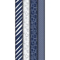 Clairefontaine Men in blue - Papier cadeau - 70 cm x 2 m - 80 g/m² - différents motifs disponibles