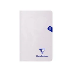 Clairefontaine Mimesys - Carnet polypro 11 x 17 cm - 96 pages - petits carreaux (5x5 mm) - disponible dans différentes couleurs