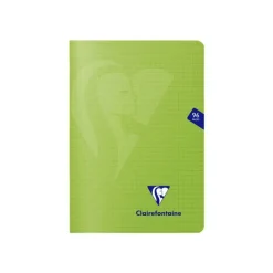 Clairefontaine Mimesys - Carnet polypro 15 x 21 cm - 96 pages - petits carreaux (5x5 mm) - disponible dans différentes couleurs