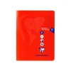 Clairefontaine Mimesys - Cahier polypro de travaux pratiques (TP) - 17 x 22 cm - 80 pages - grands carreaux (Seyes)/uni - disponible dans différentes couleurs