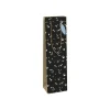 Clairefontaine Minimalist - Sac cadeau pour bouteille kraft noir - 12,7 cm x 9 cm x 35,5 cm