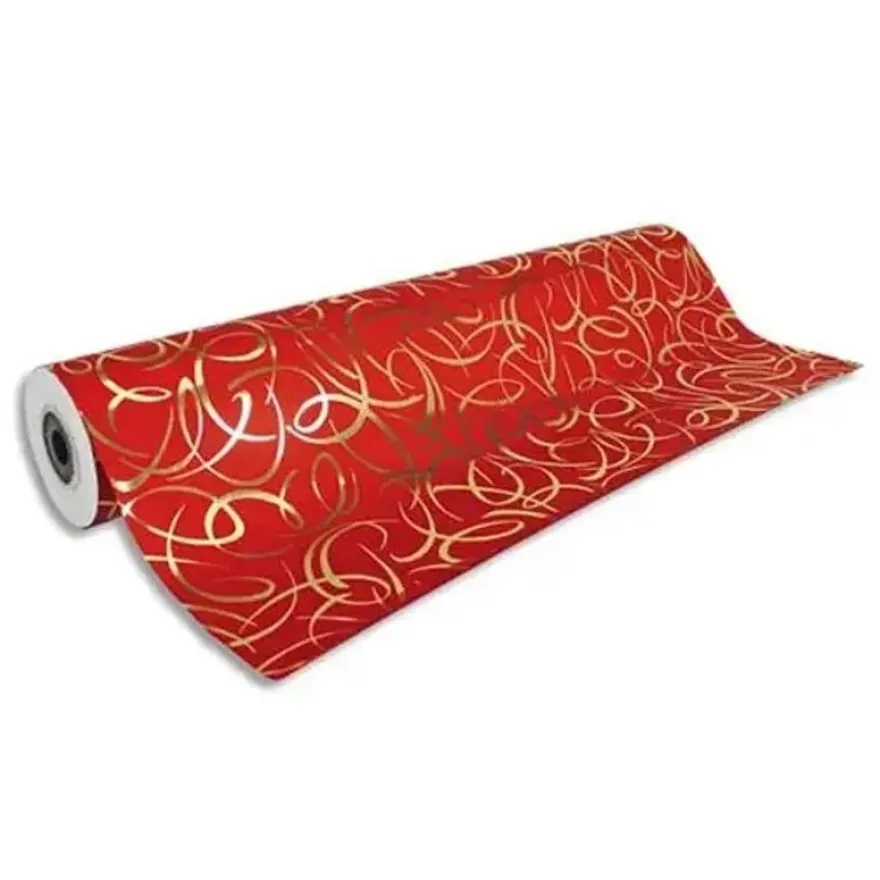 Clairefontaine Premium - Papier cadeau - 70 cm x 50 m - 80 g/m² - motif ronds rouges