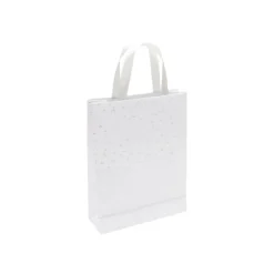 Clairefontaine Premium - Sac cadeau - 17 cm x 6 cm x 22 cm - cœur blanc