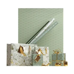 Clairefontaine Premium Dans les bois - Papier cadeau - 70 cm x 2 m - disponible dans différents modèles - 80 g/m²