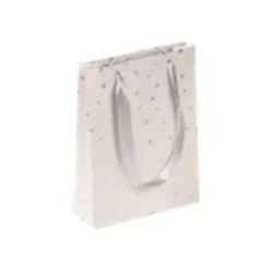 Clairefontaine Premium Valentine - Sac cadeau noir - 12 cm x 4.5 cm x 13.5 cm