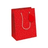 Clairefontaine Romance - Sac cadeau moyen 21,5 x 10,2 x 25,3 cm - rouge