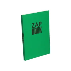 Clairefontaine Zap Book - Bloc dessin - 160 feuilles - A4 - 80 gr - blanc