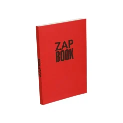 Clairefontaine Zap Book - Bloc dessin - 160 feuilles - A4 - 80 gr - blanc