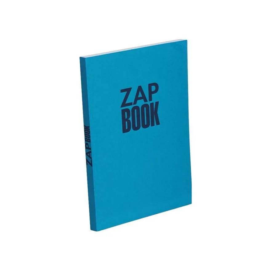 Clairefontaine Zap Book - Bloc dessin - 160 feuilles - A4 - 80 gr - blanc