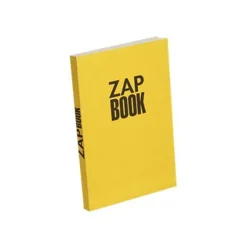 Clairefontaine Zap Book - Bloc dessin - 160 feuilles - A5 - 80 gr - blanc