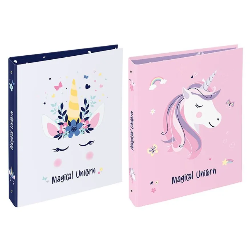 Classeur 4 anneaux - Dos 50 mm - A4 - Magical Unicorn - Viquel