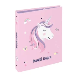 Classeur 4 anneaux - Dos 50 mm - A4 - Magical Unicorn - Viquel