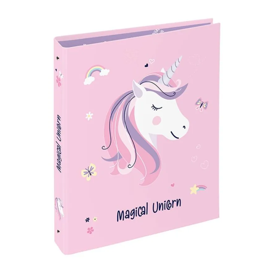 Classeur 4 anneaux - Dos 50 mm - A4 - Magical Unicorn - Viquel