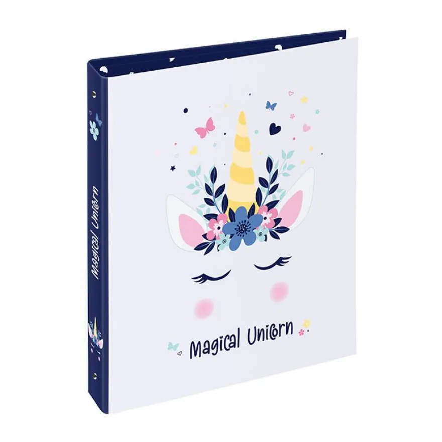 Classeur 4 anneaux - Dos 50 mm - A4 - Magical Unicorn - Viquel