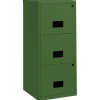 Classeur 3 tiroirs pour dossier suspendus - 96 x 40 x 40 cm - kaki