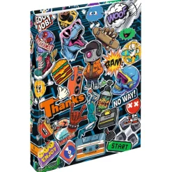Classeur A4 dos 40 Geek - 25 x 32 cm - Oberthur
