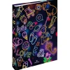 Classeur A4 dos 40 Neon - 25 x 32 cm - Oberthur