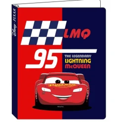 Classeur Cars - 26 x 31,5 cm - rouge - Bagtrotter