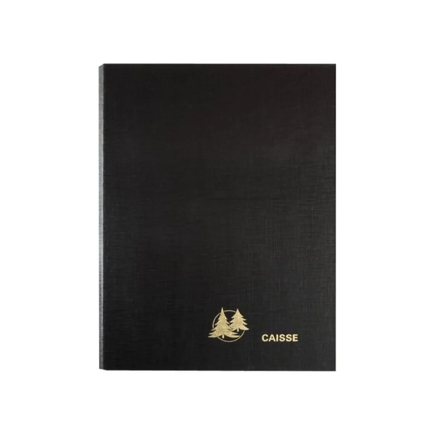 Classeur Perpétuel de caisse pour feuilles mobiles - noir - Exacompta