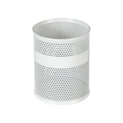Clementina Frog - Pot à crayons - 7,7 x 9,5 cm - métal blanc