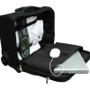 Clementina Frog Traveller l - Valisette trolley multipoches - noir