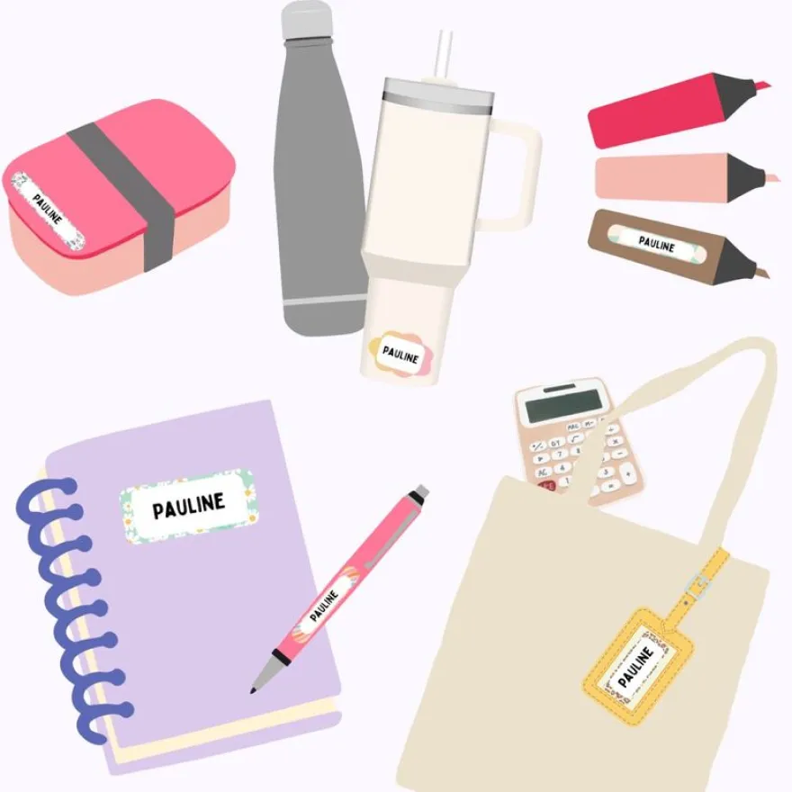Cléopatre - 12 étiquettes no pack - Primaire