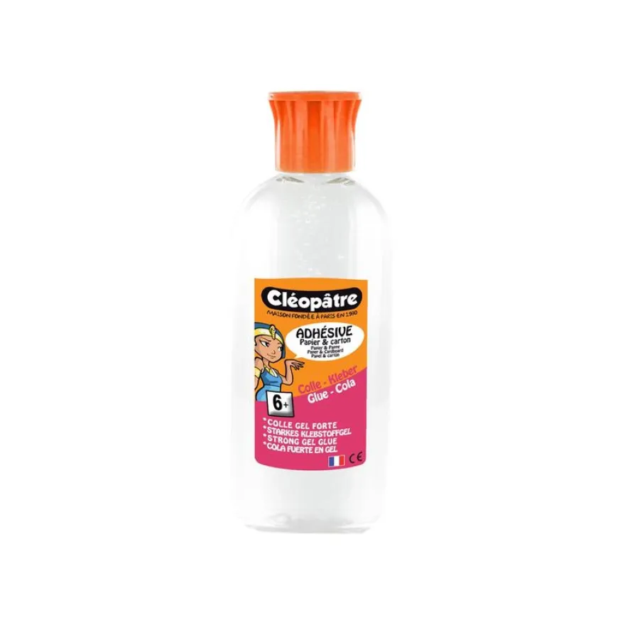 Cléopâtre - Colle transparente - 100 gr - Embout étendeur