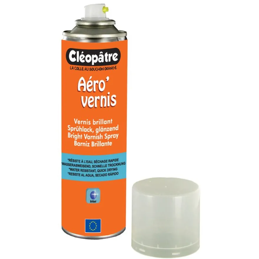 Cléopâtre Aéro'Vernis - Pulvérisation de laque - brillant - 250 ml