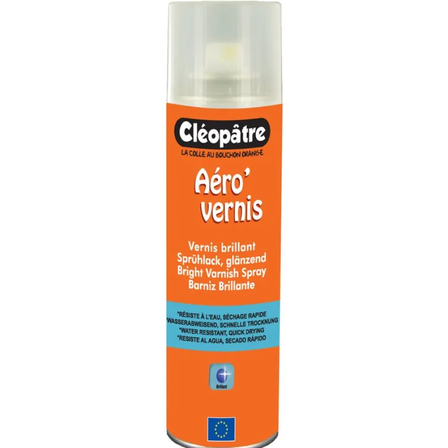 Cléopâtre Aéro'Vernis - Pulvérisation de laque - brillant - 250 ml