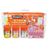 Cléopâtre My Creative - Kit de décorations avec 6 suspensions en carton épais à décorer - licornes