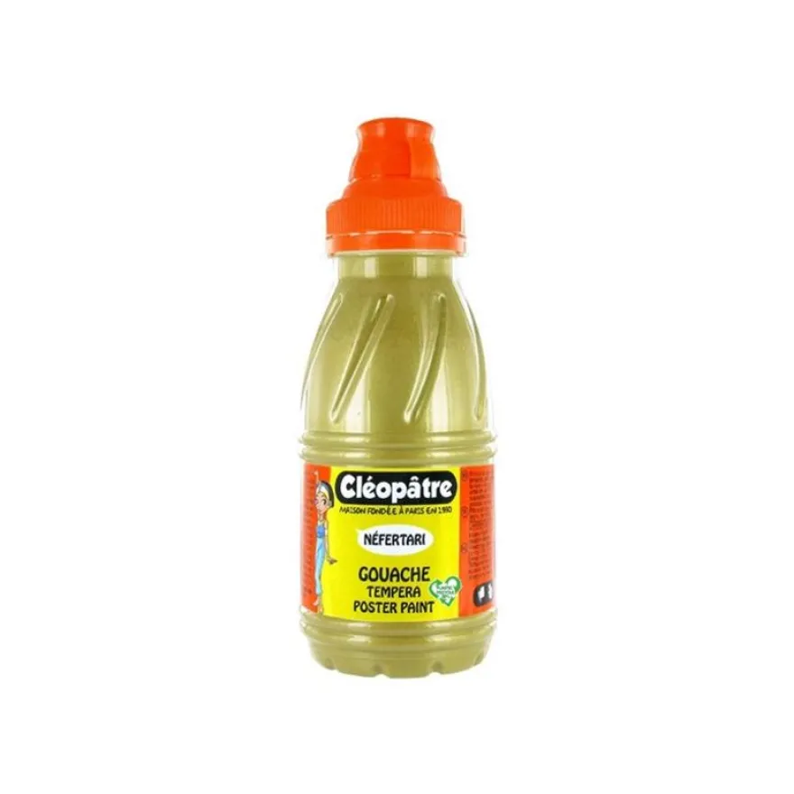 Cléopâtre NÉFERTARI - Peinture à tempera à base d'eau - 250 ml - bronze métallisé