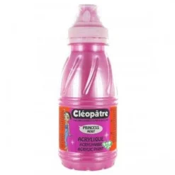Cléopâtre Princess Mérit Nacrée - peinture - peinture acrylique - rose - 250 ml