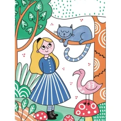 Coffret APLI Kids Watercolour Magic Art - aquarelle et feutre magique avec 14 planches - pinceau et gomme - dès 5 ans