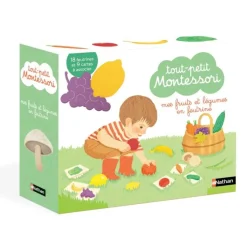 Coffret Fruits et légumes - Tout petit Montessori