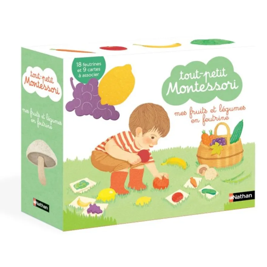 Coffret Fruits et légumes - Tout petit Montessori