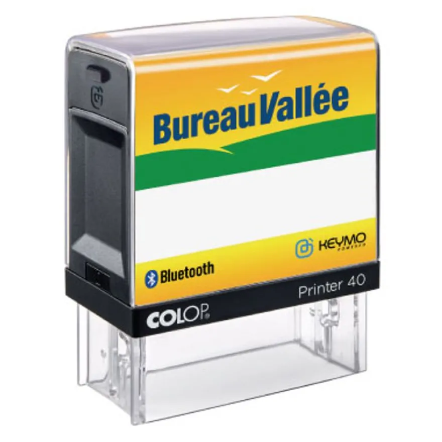 Colop - Printer Tampon 2 en 1 - P40 - Keymo powered - 5 L - grave noir