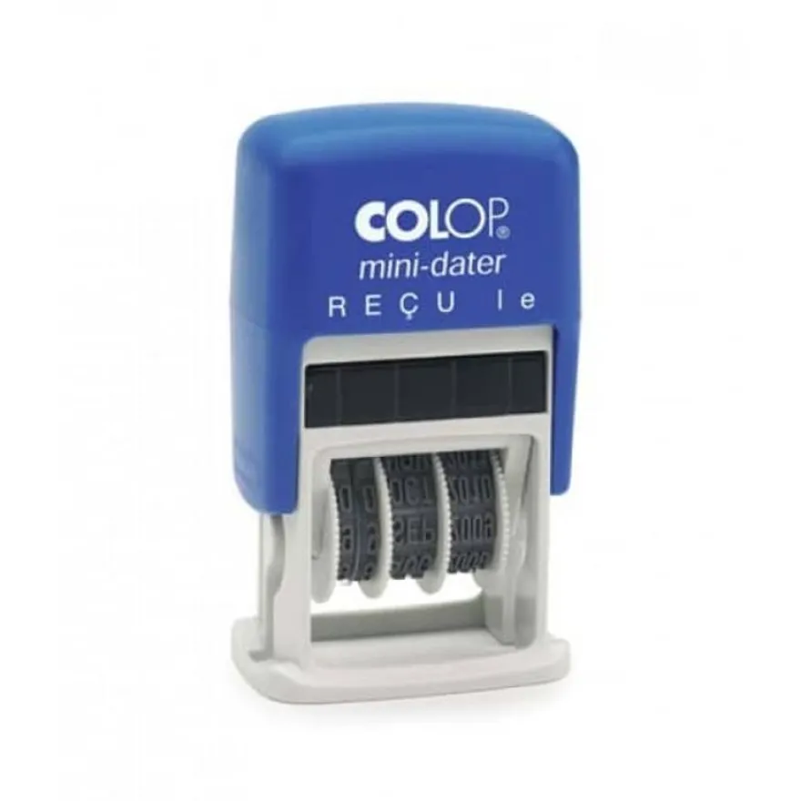 Colop - Tampon Dateur bicolore S160 - Reçu le